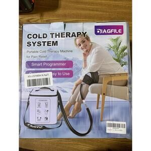 Cold Therapy Machine with Programmable Timer, Portable Ice Machine for Knee